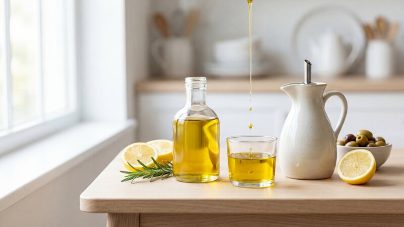 Kan het drinken van olijfolie buikvet verminderen?