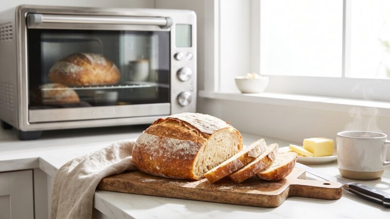 Is het aan te raden om brood te bakken met een heteluchtoven?