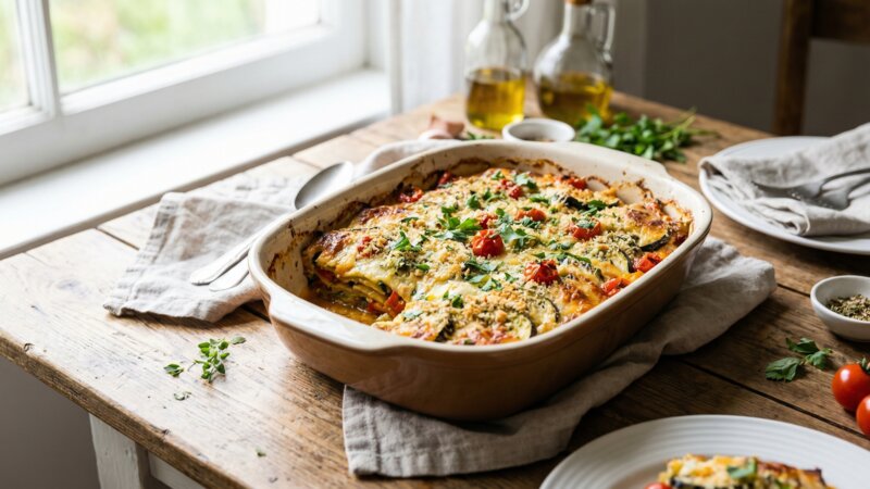 Hoe maak je een ovenschotel wat aantrekkelijker?