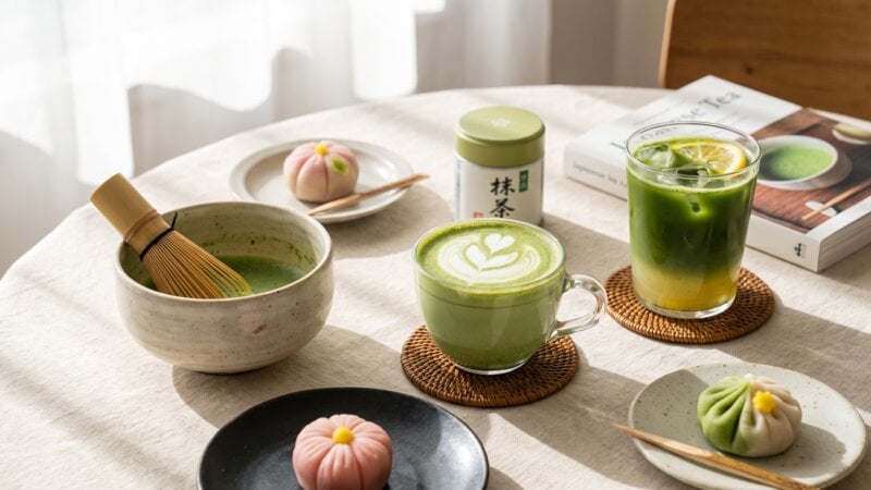 Hoe drinken Japanners hun matcha?