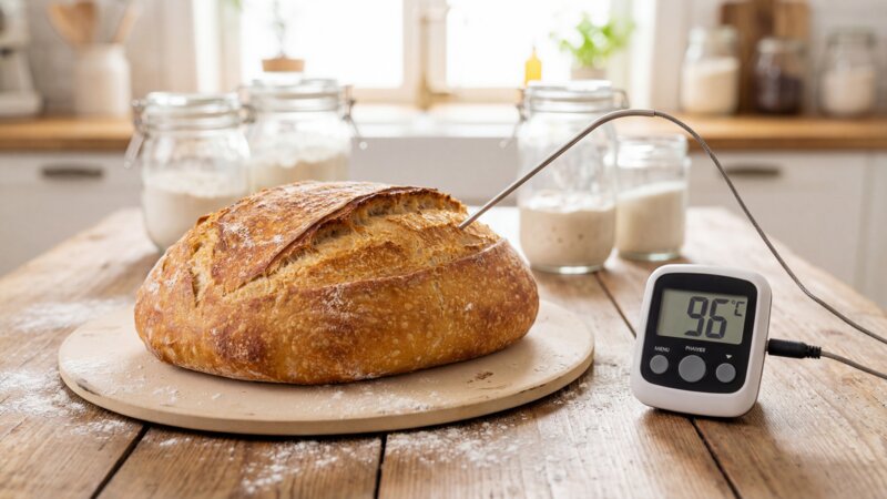 Wat is de beste temperatuur om een ​​brood te bakken?