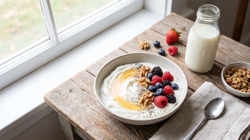 Wat zijn de voordelen van Griekse yoghurt van rauwe melk?
