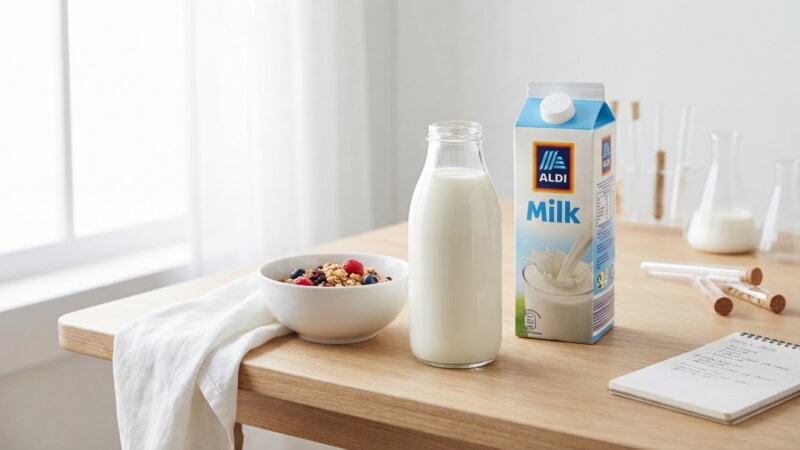 Laat Aldi melk door derden testen?