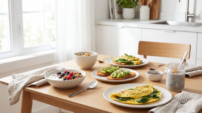 Wat zijn alternatieven voor brood als ontbijt?