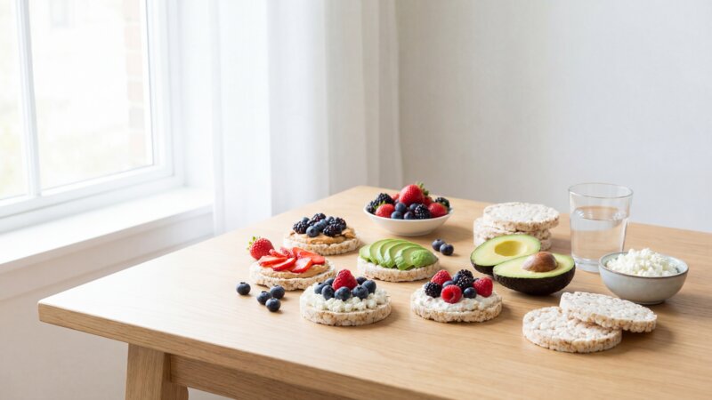 Kan je rijstwafels eten als je wilt afvallen?