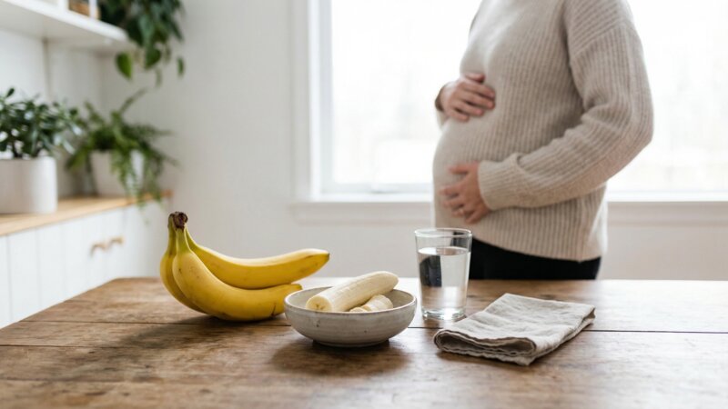 Kan je van een banaan buikpijn krijgen?