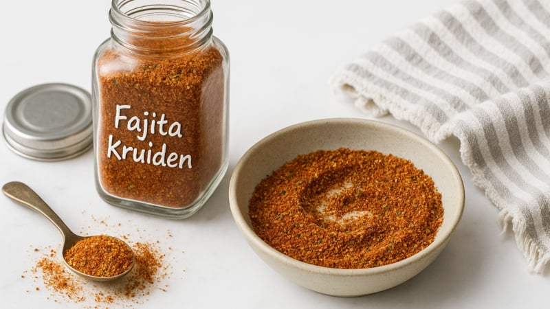 Zelfgemaakte Fajita Kruidenmix