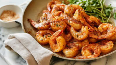 Cajun garnalen