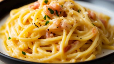 Echte spaghetti carbonara