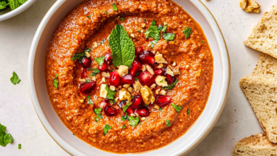 Muhammara - Geroosterde Rode Paprika Dip