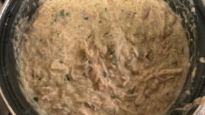 Oma's Kipragout met Champignons