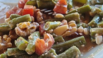 Sperziebonen salade