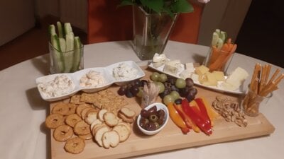 Borrelplank vegetarisch