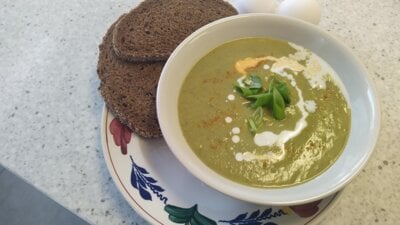 Gezonde, Gemakkelijke  Groene Groentesoep