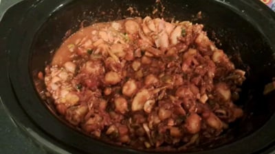Heerlijke gnocchi met groenten en gehakt uit de Slow-cooker