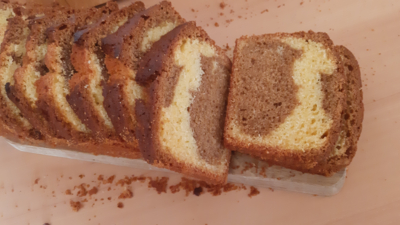 Koffie-advocaatcake