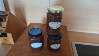 Rabarberjam met vanille