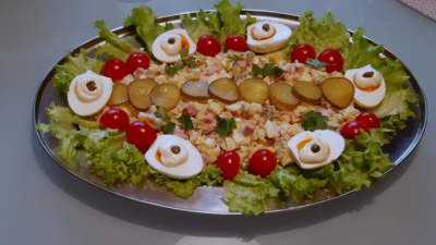 Oudejaarssalade familierecept