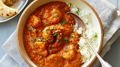 Tikka Masala Garnalen