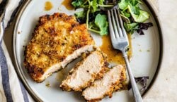 Airfryer Honing-Mosterd  Varkensschnitzel