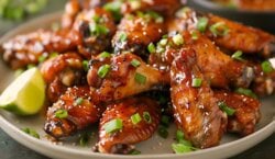 Airfryer Kippenvleugeltjes met Honing-Knoflooksaus