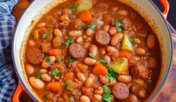 Hongaarse bonen goulash (Babgulyás)