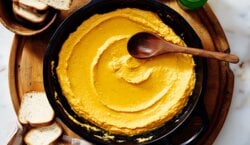 Pompoendip met Geitenkaas