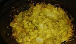 Witlof met kipdijfilet, spekjes en roomkaas uit de Slow-cooker