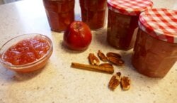 Appeltaart jam met pecannoten