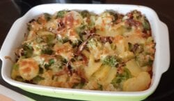 Romanesco ovenschotel met Parmaham
