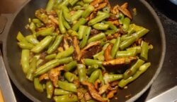 Sperziebonen met shiitake, lekker Aziatisch gekruid