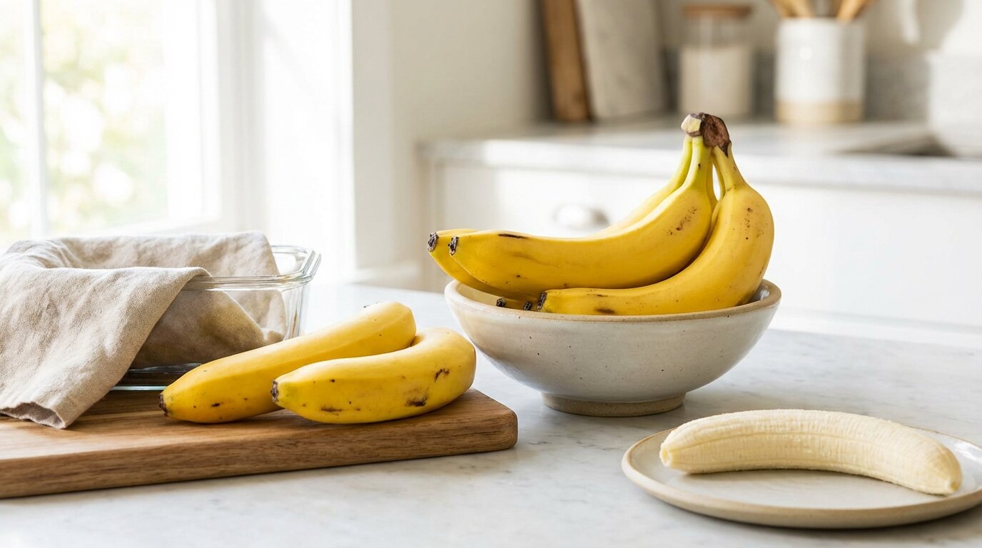 Hoe bewaar ik rijpe bananen het beste?