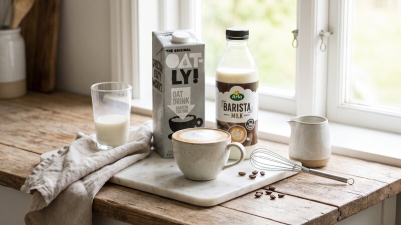 Kun je barista melk gewoon drinken?