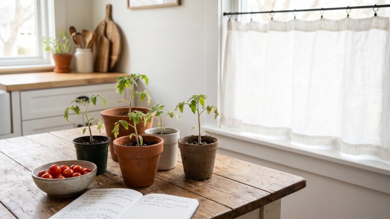 Waarom groeien mijn tomatenplantjes niet?