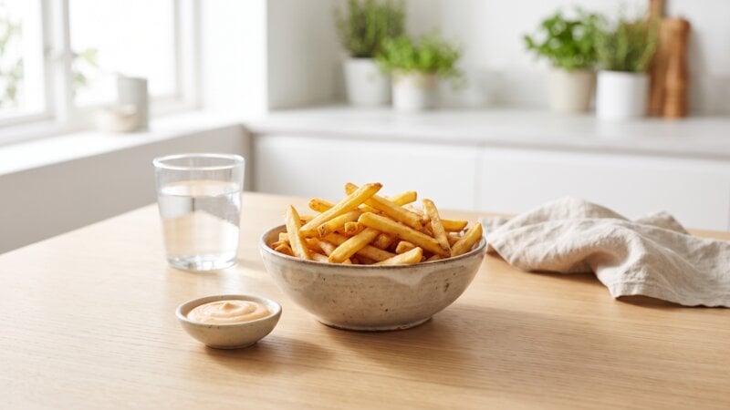 Zijn frietjes goed tegen misselijkheid?