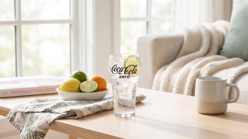 Mogen zwangere vrouwen Coca-Cola Zero drinken?