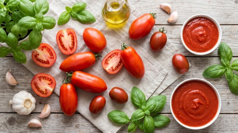 Welke tomaten voor puree?