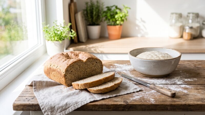 Waarom stort mijn brood in tijdens het bakken?