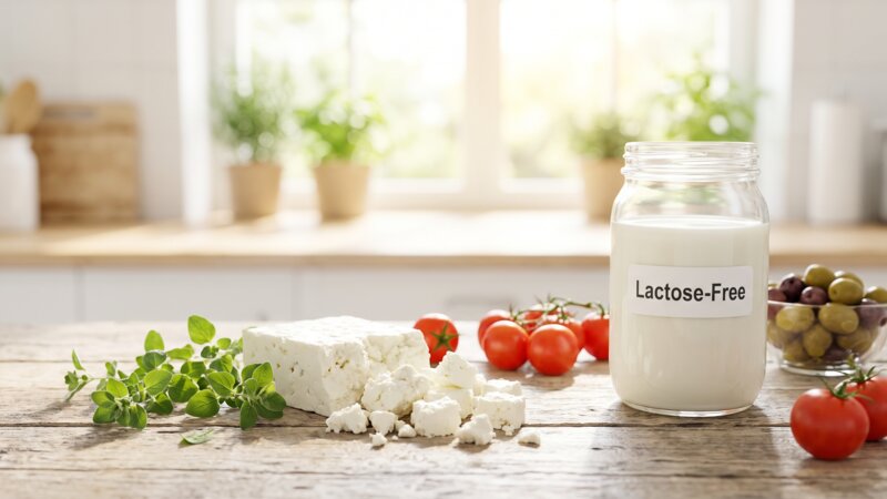 Kan je feta eten als je lactose intolerant bent?