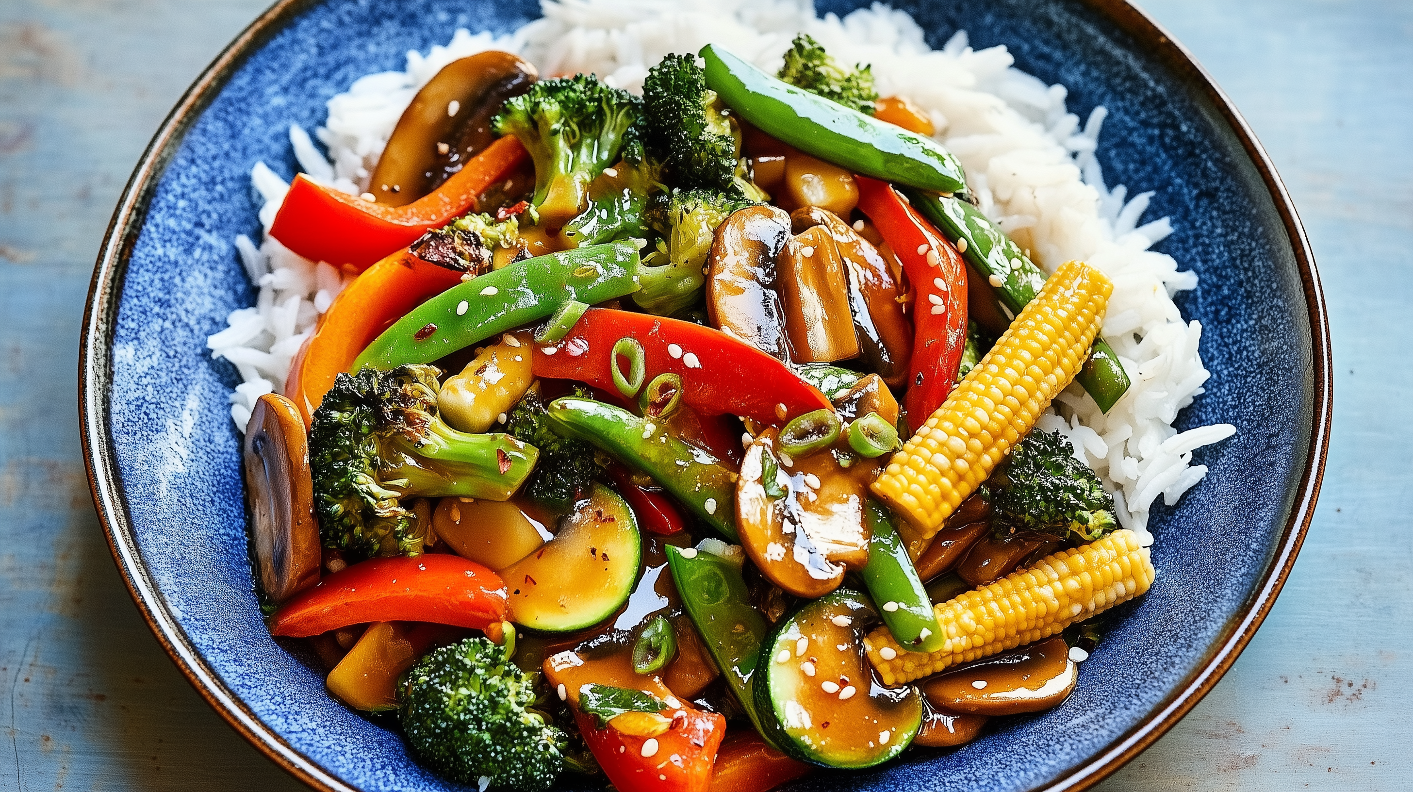 Roerbak Groenten met Heerlijke Saus
